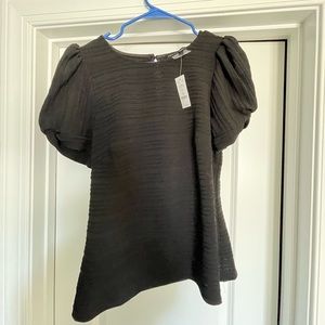 NWT black WHBM top